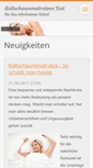 Mobile Screenshot of kaltschaummatratzentest.webnode.com