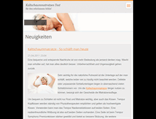 Tablet Screenshot of kaltschaummatratzentest.webnode.com