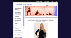 Desktop Screenshot of danielastackeova.webnode.cz