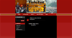 Desktop Screenshot of ferbifest.webnode.cz