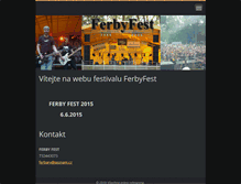 Tablet Screenshot of ferbifest.webnode.cz