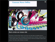 Tablet Screenshot of famososnewsonline.webnode.com.br