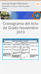 Mobile Screenshot of graduacionudosucre.webnode.com.ve