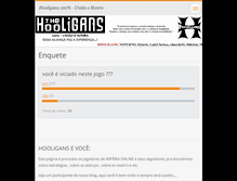 Tablet Screenshot of hooligans-2011.webnode.com.br