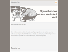 Tablet Screenshot of diantedofato.webnode.com