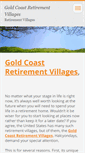 Mobile Screenshot of gold-coast-retirement-villages.webnode.com