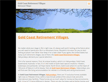 Tablet Screenshot of gold-coast-retirement-villages.webnode.com