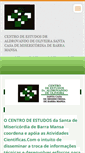 Mobile Screenshot of centroestudos-santacasabm.webnode.com.br