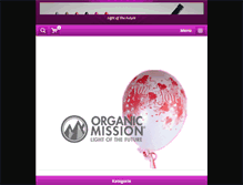 Tablet Screenshot of organicmission.webnode.cz