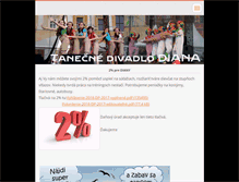 Tablet Screenshot of dianazilina.webnode.sk