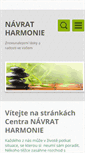Mobile Screenshot of navratharmonie.webnode.cz