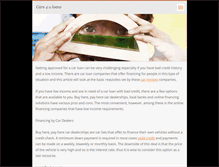Tablet Screenshot of cars4uloans.webnode.com