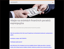 Tablet Screenshot of exprespujcka.webnode.cz