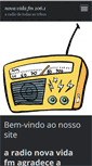 Mobile Screenshot of novavidafmgospel.webnode.com.br