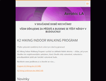 Tablet Screenshot of aerobicla.webnode.cz