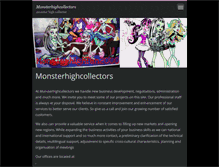 Tablet Screenshot of monsterhighcollectors.webnode.com