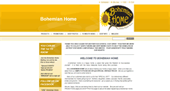 Desktop Screenshot of bohemianhome.webnode.com