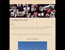 Tablet Screenshot of mjofontaine.webnode.com
