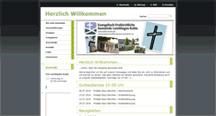 Desktop Screenshot of kuhlekirche.webnode.com