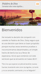 Mobile Screenshot of palabradedios.webnode.com