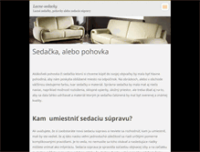 Tablet Screenshot of lacne-sedacky.webnode.sk