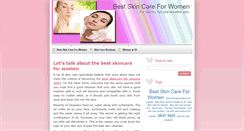 Desktop Screenshot of bestskincareforwomen.webnode.com