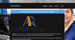 Desktop Screenshot of doument-clearing-dubai.webnode.com