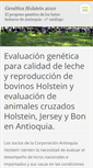 Mobile Screenshot of geneticaholstein2010.webnode.es
