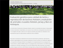 Tablet Screenshot of geneticaholstein2010.webnode.es