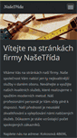 Mobile Screenshot of nasetrida6.webnode.cz