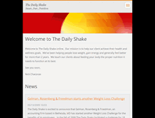Tablet Screenshot of dailyshakemd.webnode.com