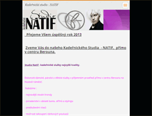 Tablet Screenshot of natif.webnode.cz