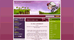 Desktop Screenshot of pohadka-kviz.webnode.cz