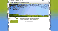 Desktop Screenshot of czsjesenikzo1.webnode.cz