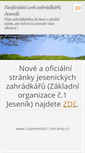 Mobile Screenshot of czsjesenikzo1.webnode.cz