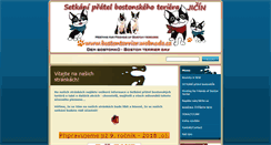 Desktop Screenshot of bostonterrier.webnode.cz