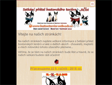 Tablet Screenshot of bostonterrier.webnode.cz
