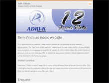 Tablet Screenshot of adrikmodas.webnode.com