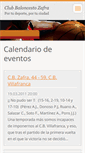 Mobile Screenshot of cbzafra.webnode.es