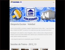 Tablet Screenshot of esma-voleibol.webnode.pt