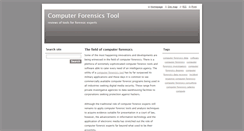 Desktop Screenshot of computerforensicstool.webnode.com