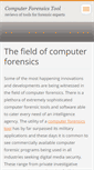 Mobile Screenshot of computerforensicstool.webnode.com