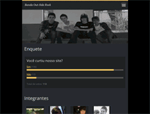 Tablet Screenshot of bandaoutsiderock.webnode.com.br