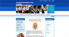 Desktop Screenshot of colegiobusiness.webnode.es