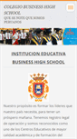 Mobile Screenshot of colegiobusiness.webnode.es