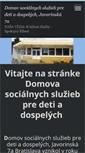 Mobile Screenshot of dssjavorinska.webnode.sk