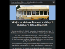 Tablet Screenshot of dssjavorinska.webnode.sk