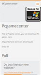 Mobile Screenshot of pcgamecenter.webnode.com