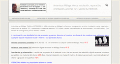 Desktop Screenshot of antenista-malaga-abm.webnode.es