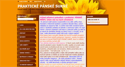 Desktop Screenshot of panskesukne.webnode.cz